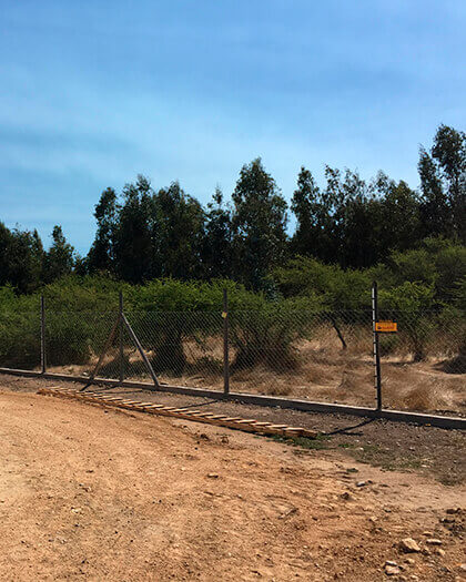 Cerco eléctrico agrícola